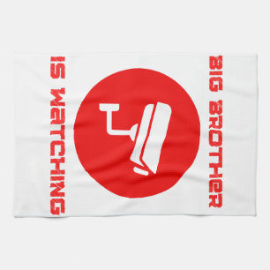 Big Brother is Watching 1984 ingsoc Kitchen Towel