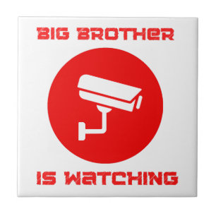 Big Brother is Watching  1984 ingsoc Tile