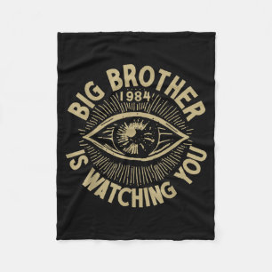 Big Brother is Watching You Fleece Blanket