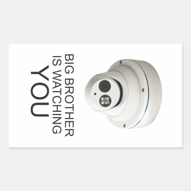 Big brother is watching you sticker (Front)