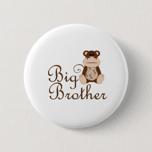 Big Brother Monkey 2 Inch Round Button