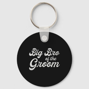 Big Brother Of The Groom Shirts For Men Boys1 Keychain