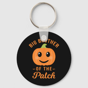 Big Brother Of The Patch - Pumpkin Family Hallowee Keychain