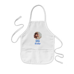 Big Brother Photo Kids Apron