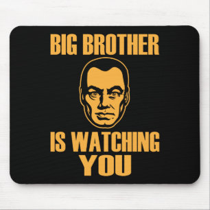 Big Brother Portrait Mousepad