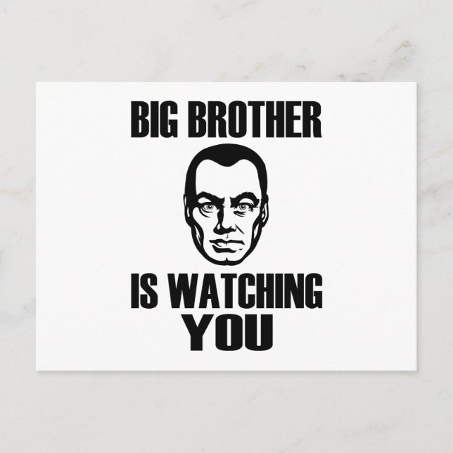 Big Brother Portrait Postcard (Front)