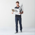 Big Brother Pregnancy Announcement Newspaper Prop