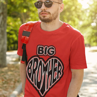 Big Brother, Proud Brother Men's Style Graphic T-Shirt