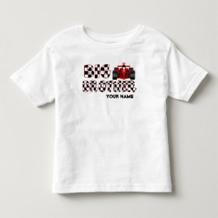 Big Brother Race Car Personalized Shirt