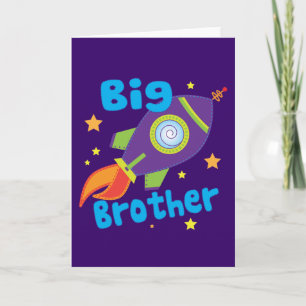 Big Brother Rocket Ship Sibling Sets Card