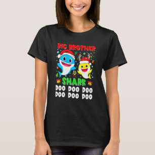 Big Brother Shark Christmas Doo Doo Family Matchin T-Shirt