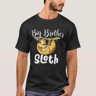 Big Brother Sloth Matching Family Cute  Mother s D T-Shirt
