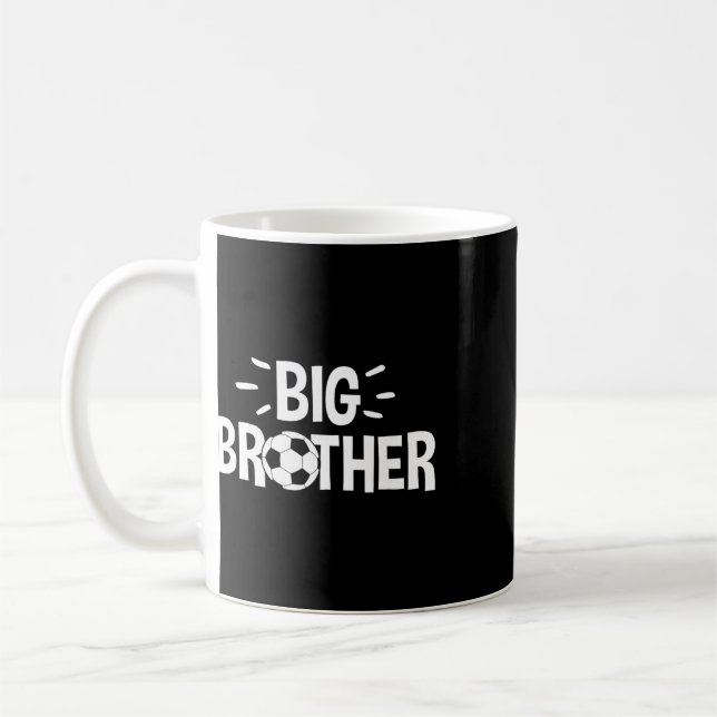 Big Brother Soccer  Coffee Mug (Left)