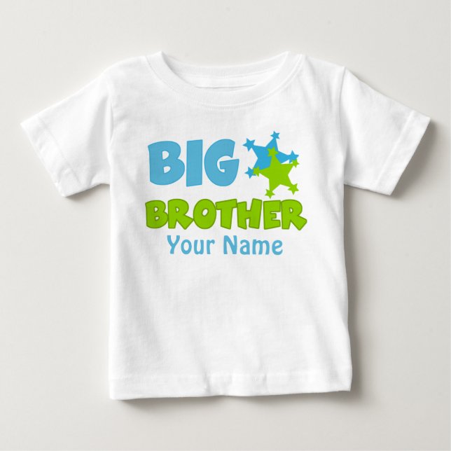 Big Brother Star Personalized T Shirt (Front)