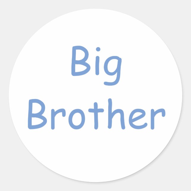 "Big Brother" Sticker (Front)