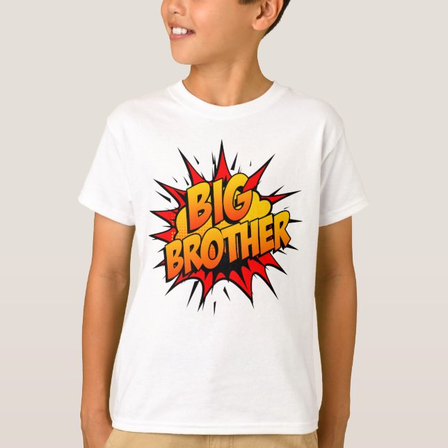 Big Brother Super Hero T-Shirt (Front)