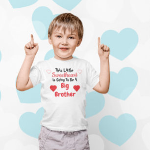 Big Brother Sweetheart Pregnancy Reveal Toddler T-shirt