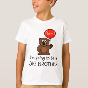 Big brother t shirt for sibling Toy teddy bear