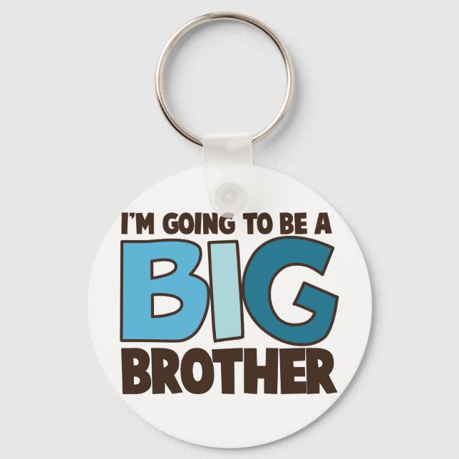 big brother t-shirt keychain (Front)