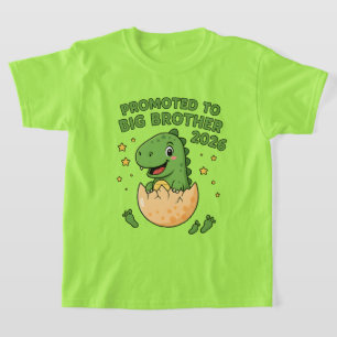 Big Brother to Be 2026 Promoted to Big Brother T-Shirt