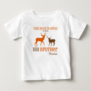 Big Brother To Be Deer Personalized T-shirt