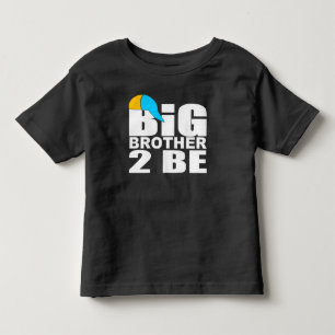 Big brother to be toddler t-shirt