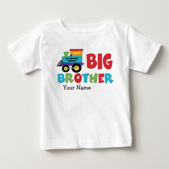 Big Brother Train Baby T-Shirt (Front)