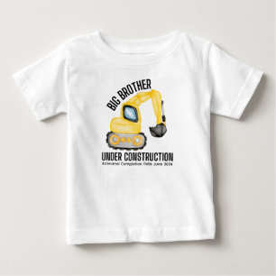 Big Brother Under Construction,  Brother Digger Baby T-Shirt