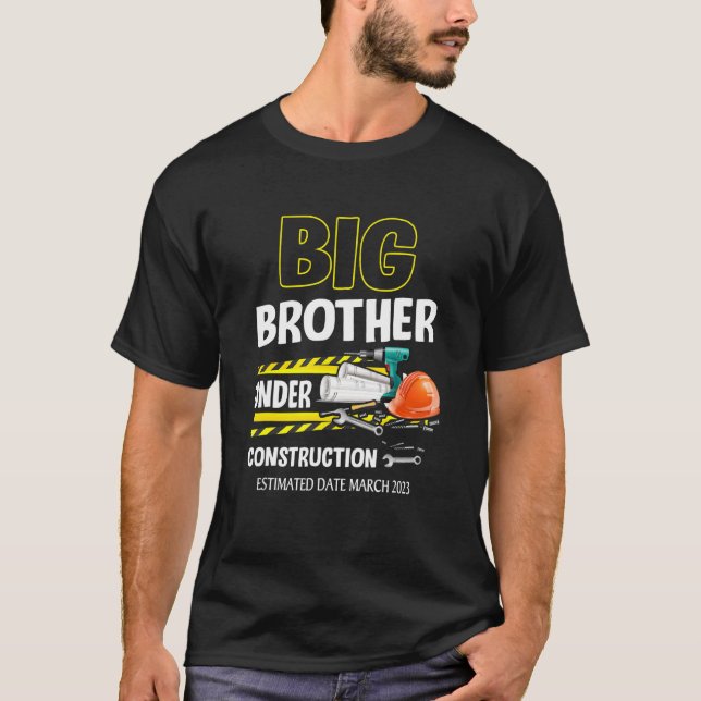 Big Brother Under Construction Estimated Date Marc T-Shirt (Front)