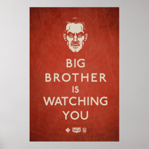 Big Brother vous regarde Affiche de propagande