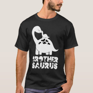 Big Brothersaurus Rex Little Brother Saurus Bro Di T-Shirt