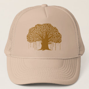 Big Brown Banyan Tree Trucker Hat