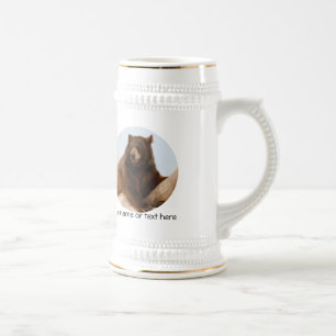 Big Brown Bear Beer Stein