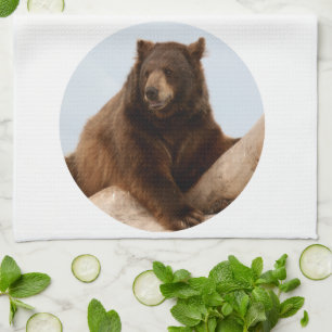Big Brown Bear Kitchen Towel