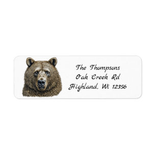 Big Brown Bear Personalized