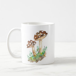 Big Brown Mushrooms Coffee Mug