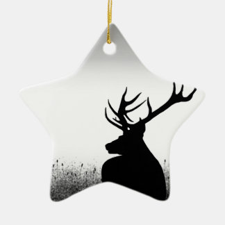 Big Buck Ceramic Ornament