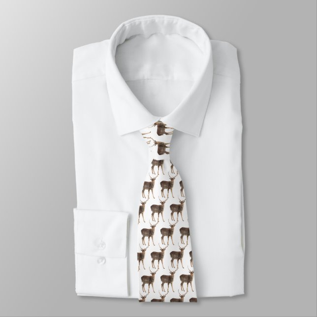 Big Buck Deer Tie (Tied)