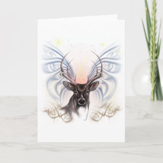 Big Buck Holiday Card