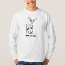 Big Buck Hunting Deer Design T-Shirt