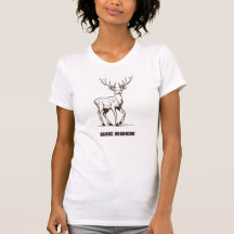 Big Buck Hunting Deer Design T-Shirt