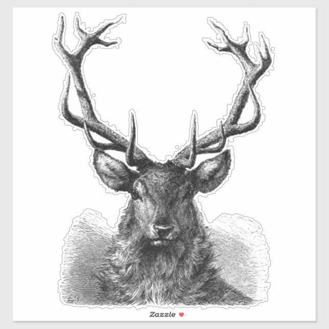 Big Buck Sticker (Sheet)