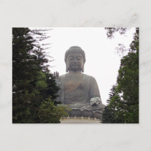 big buddha trees postcard