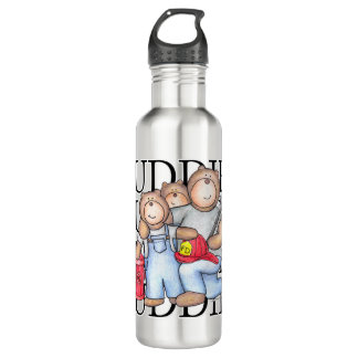 Big Buddy Little Buddy Firefighter 710 Ml Water Bottle