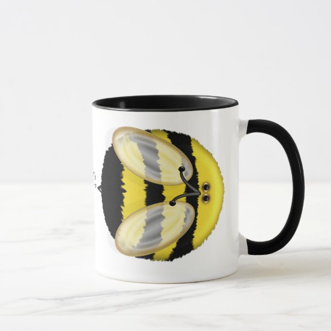 Big Bumble Bee Personalized Mug (Right)
