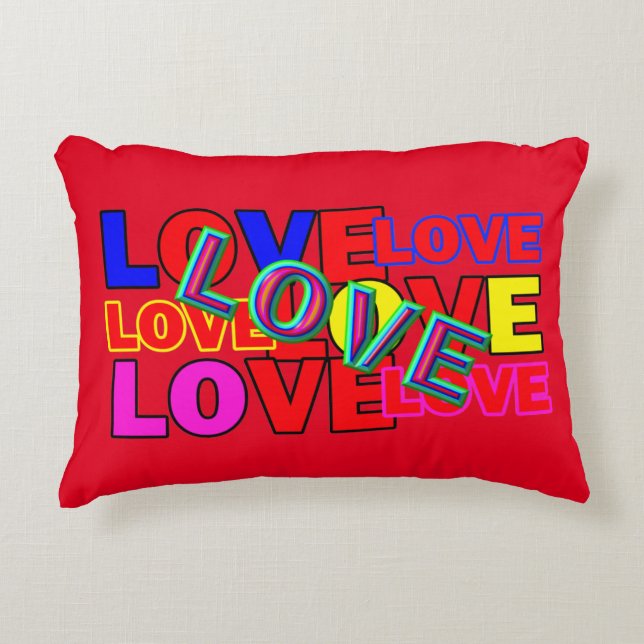 Big Bunch O' Bliss  Accent Pillow (Front)
