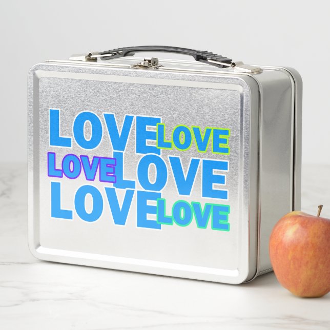 Big Bunch O' Bliss  Metal Lunch Box (In Situ)