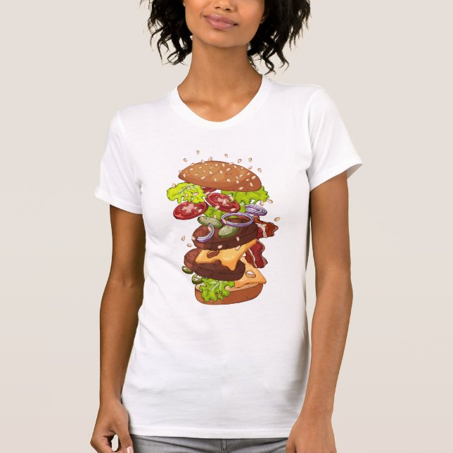 Big Burger custom text shirts & jackets (Front)