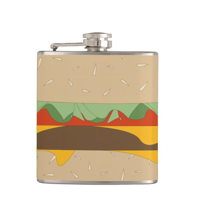 Big Burger Takeover Flask (Front)