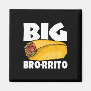 Big Burrito Mexican Food Cinco De Mayo  Magnet
